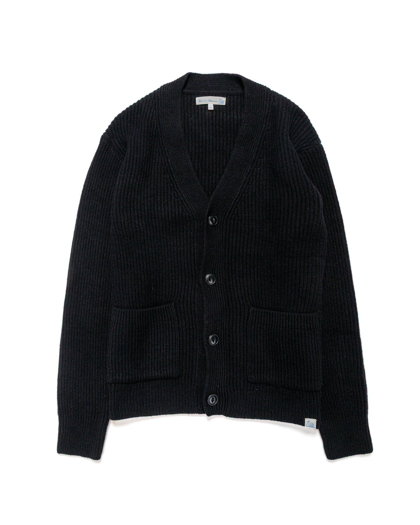 lost & found Merz B. Schwanen Merz B. Schwanen LOCG02 Cardigan Deep Black