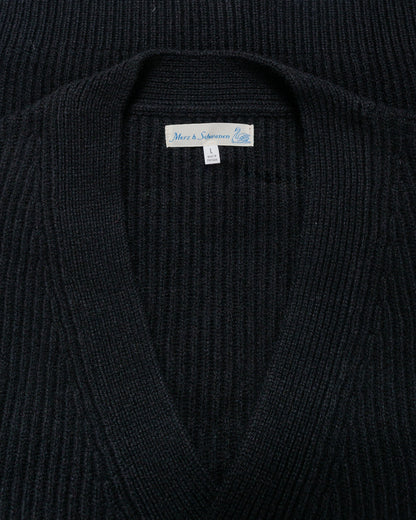 lost & found Merz B. Schwanen Merz B. Schwanen LOCG02 Cardigan Deep Black