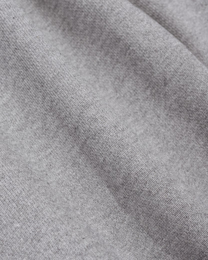 lost & found Merz B. Schwanen Merz B. Schwanen ZIP03 Authentic Fleece Polo Collared Half-Zip Cotton Sweatshirt Grey
