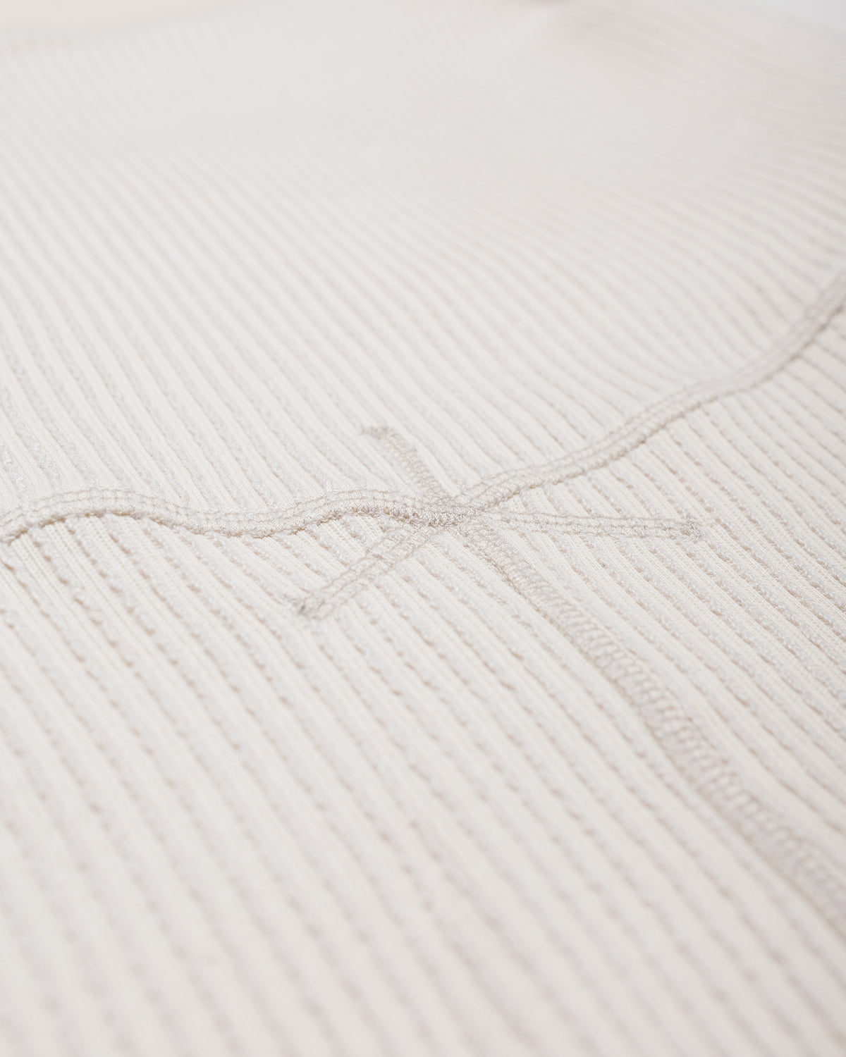 MotivMfg Bog T-Shirt Cotton Linen Rib Jersey/Natural