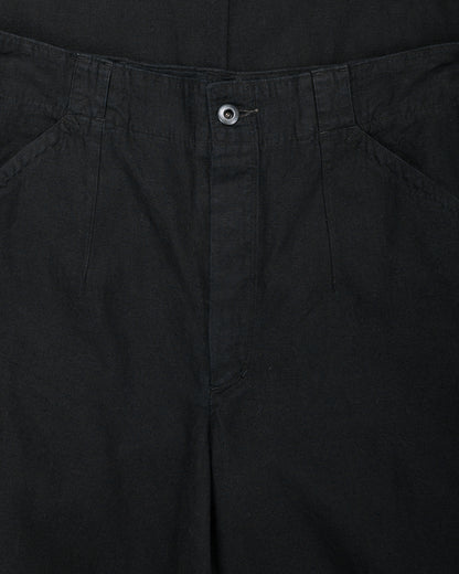 lost & found MotivMfg MotivMfg Doric Denim Trousers Cotton Hemp Lightweight Denim/Black