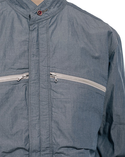 lost & found MotivMfg MotivMfg Hillock Fatigue Shirt High Density Super Chambray/Chambray Blue