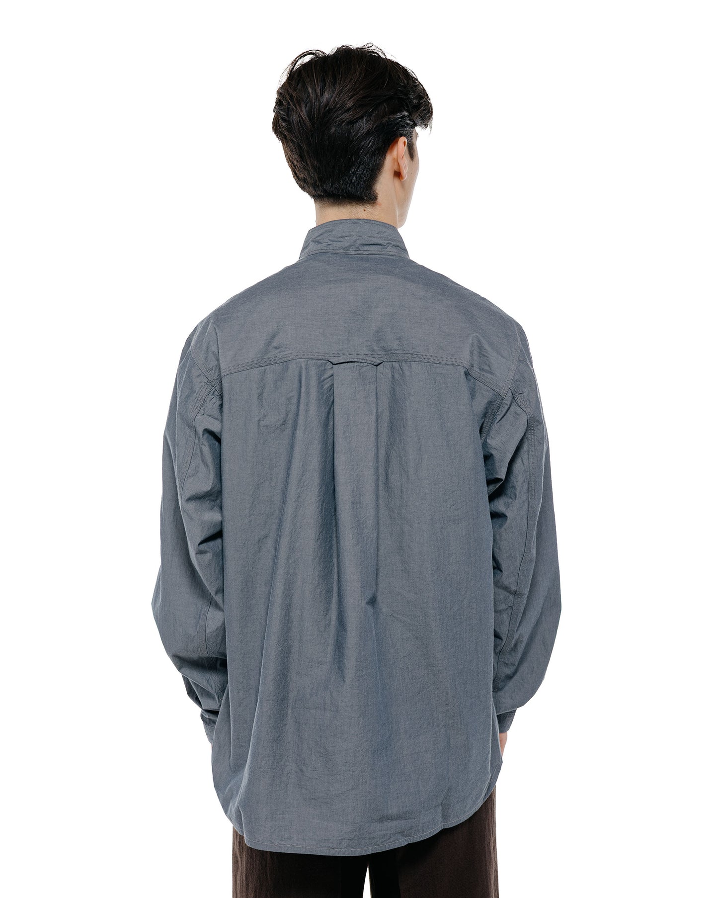 lost & found MotivMfg MotivMfg Hillock Fatigue Shirt High Density Super Chambray/Chambray Blue