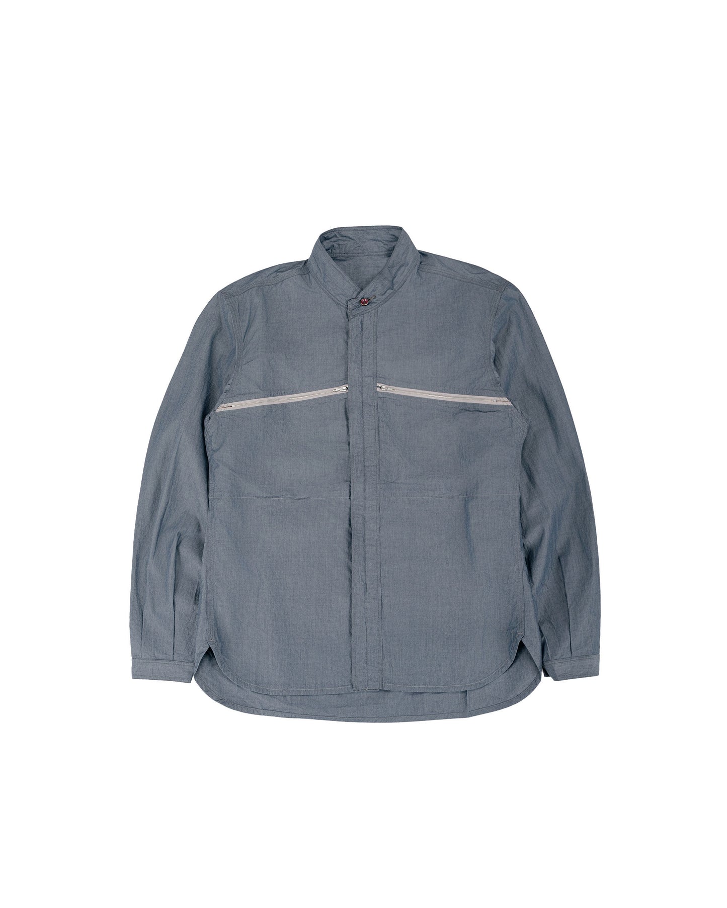 lost & found MotivMfg MotivMfg Hillock Fatigue Shirt High Density Super Chambray/Chambray Blue