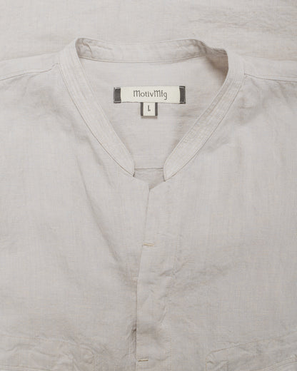 lost & found MotivMfg MotivMfg Mikhail Shirt Superfine Linen Broadcloth/Lt. Chambray