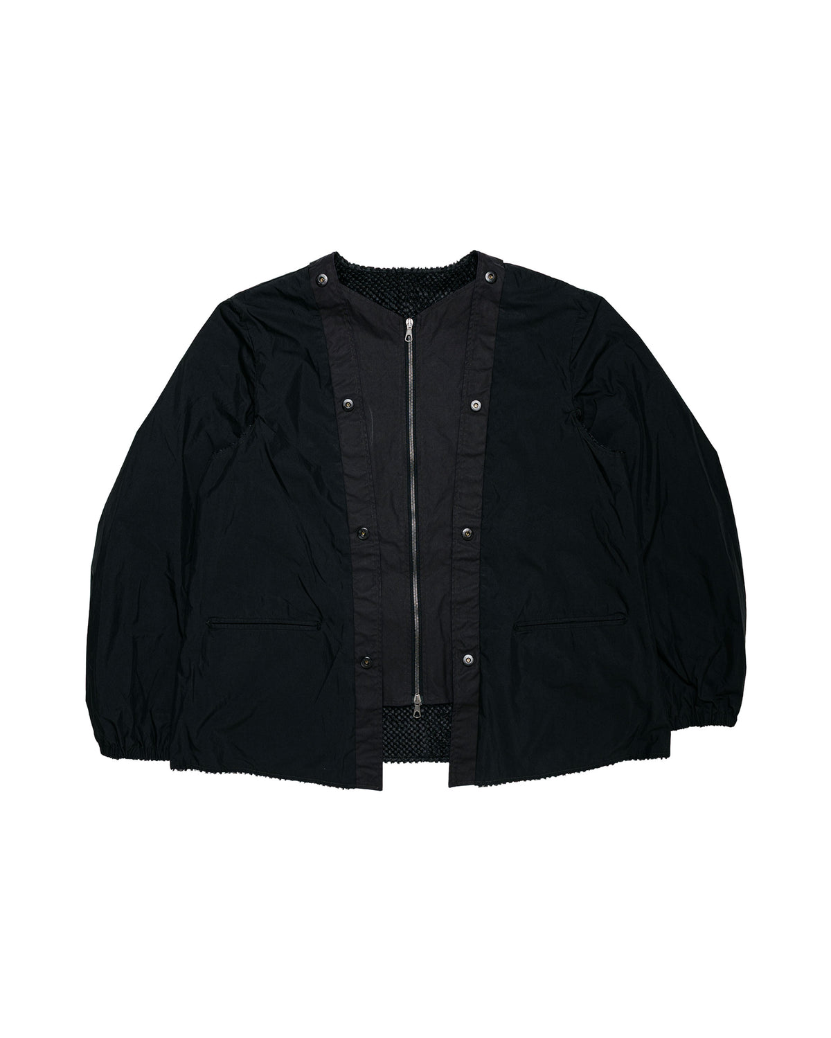 MotivMfg Mod. Tropal Liner High Density Waxed Cotton Nylon Poplin/Octa Thermal Fabric Black