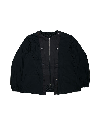 MotivMfg Mod. Tropal Liner High Density Waxed Cotton Nylon Poplin/Octa Thermal Fabric Black