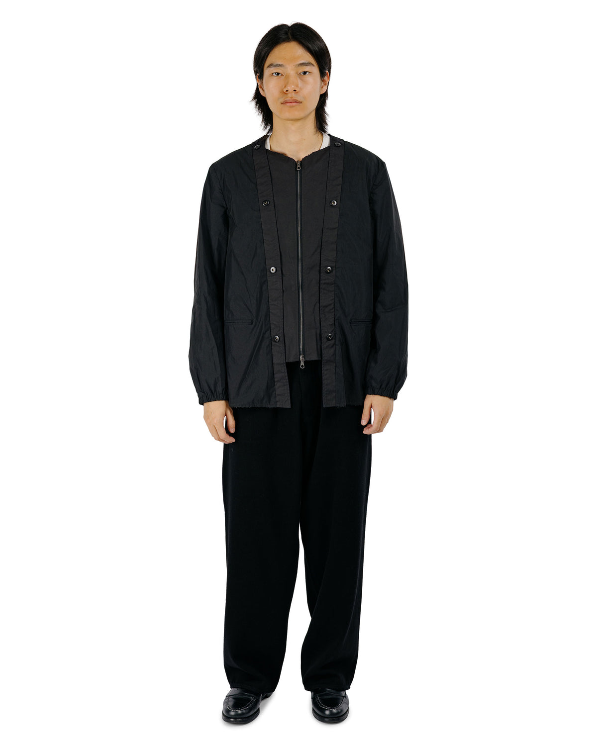 MotivMfg Mod. Tropal Liner High Density Waxed Cotton Nylon Poplin/Octa Thermal Fabric Black