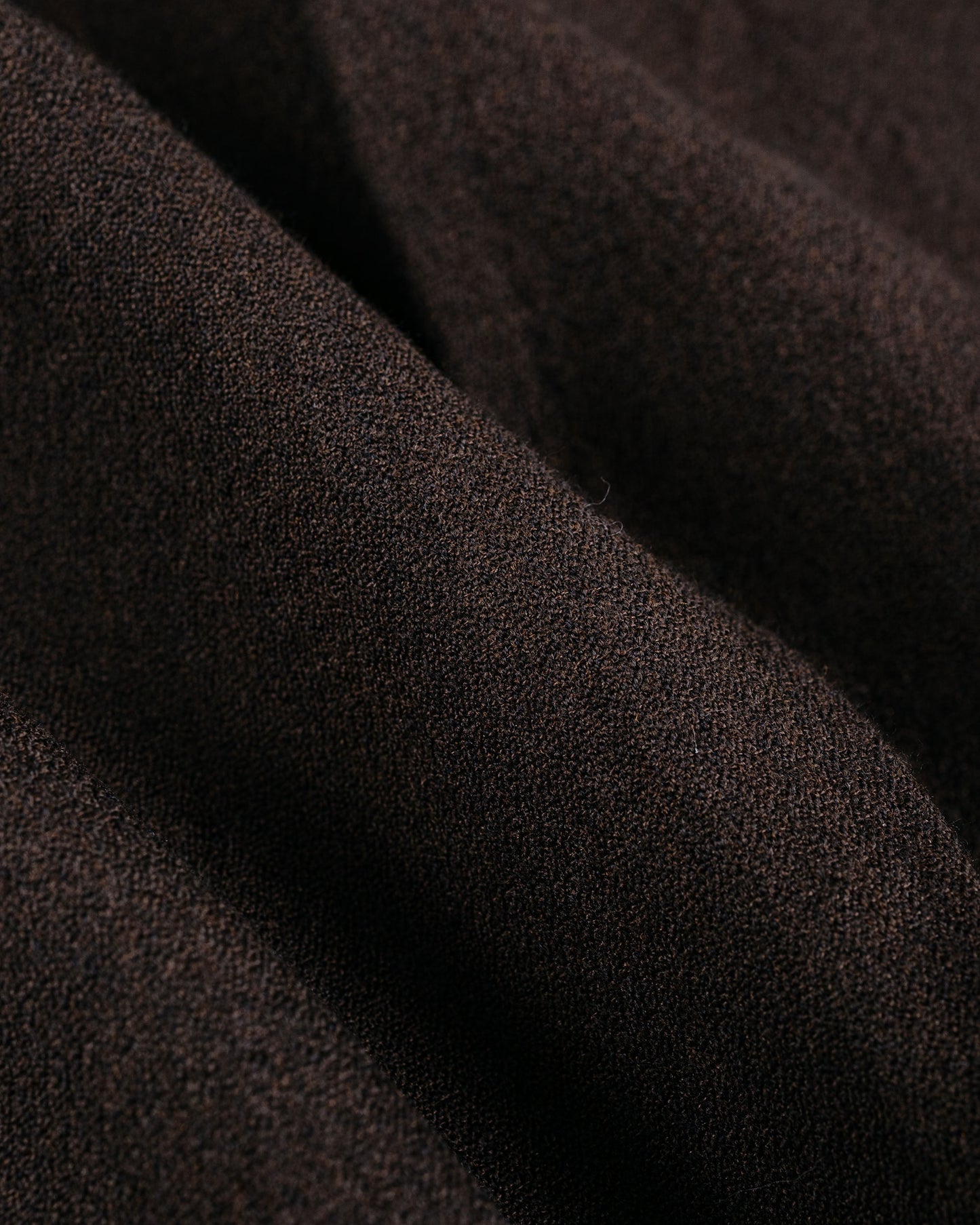 lost & found MotivMfg MotivMfg Mono Trousers Wool Linen Crepe/Espresso