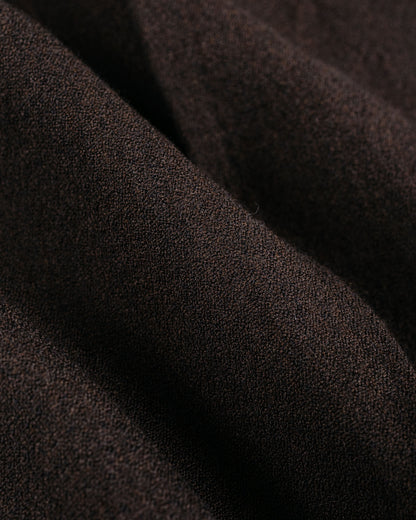 lost & found MotivMfg MotivMfg Mono Trousers Wool Linen Crepe/Espresso