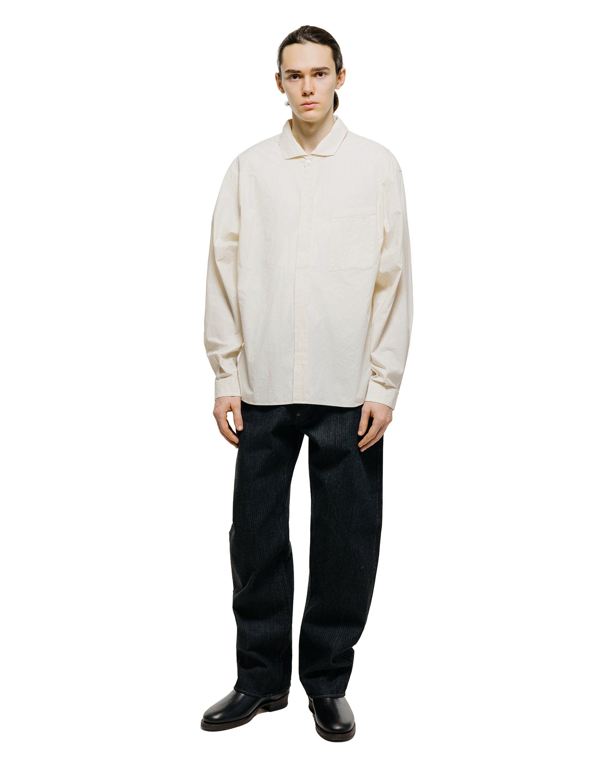 lost & found MotivMfg MotivMfg Shura Shirt Cotton Hemp Broadcloth/Natural