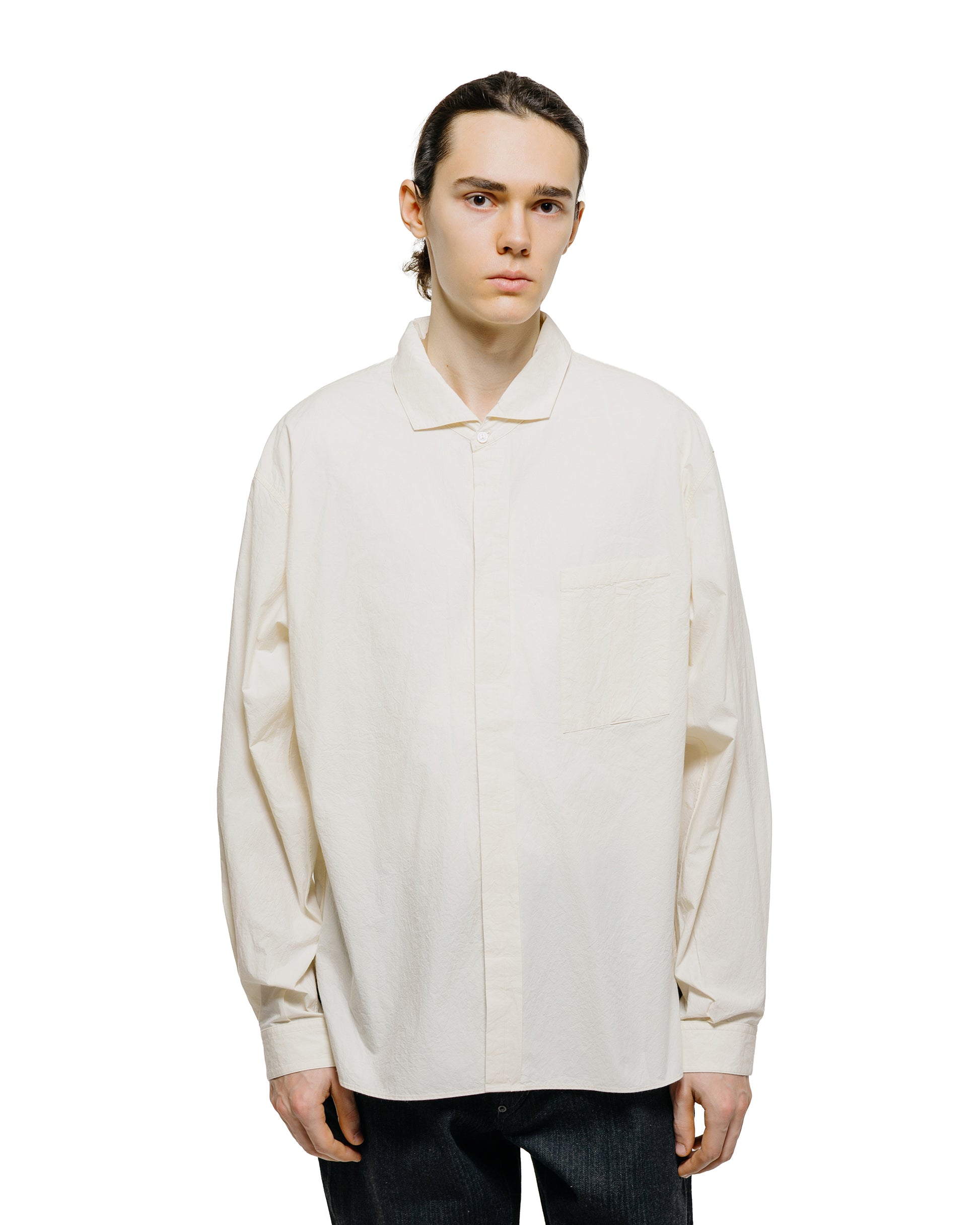 lost & found MotivMfg MotivMfg Shura Shirt Cotton Hemp Broadcloth/Natural