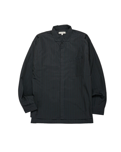 lost & found MotivMfg MotivMfg Shura Shirt Fine Cotton Poplin/Black Striped