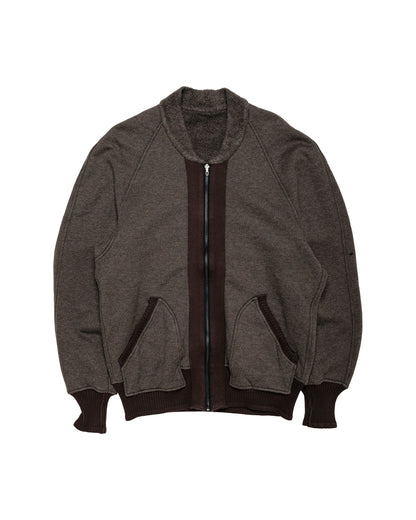 MotivMfg Turnout Sweatshirt Cotton Yak Fleece Terry/Dark Brown