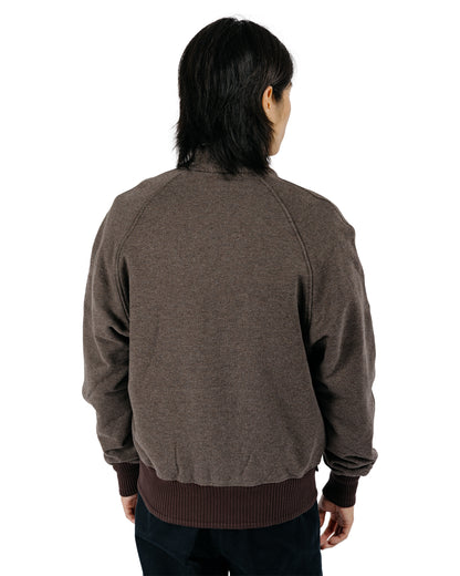 MotivMfg Turnout Sweatshirt Cotton Yak Fleece Terry/Dark Brown