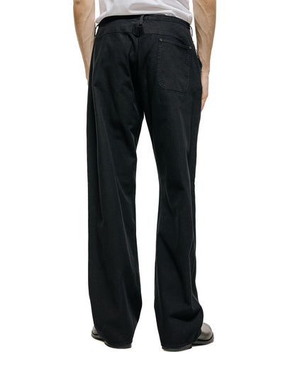 lost & found MotivMfg MotivMfg Uni Denim Cotton Hemp Lightweight Denim/Black