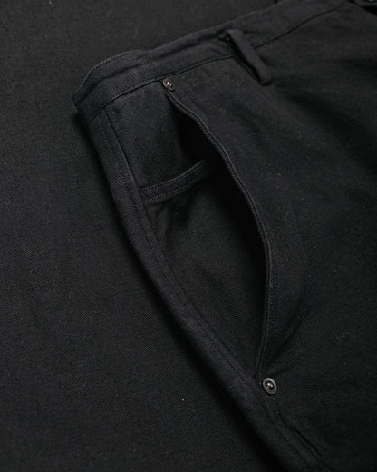 lost & found MotivMfg MotivMfg Uni Denim Cotton Hemp Lightweight Denim/Black