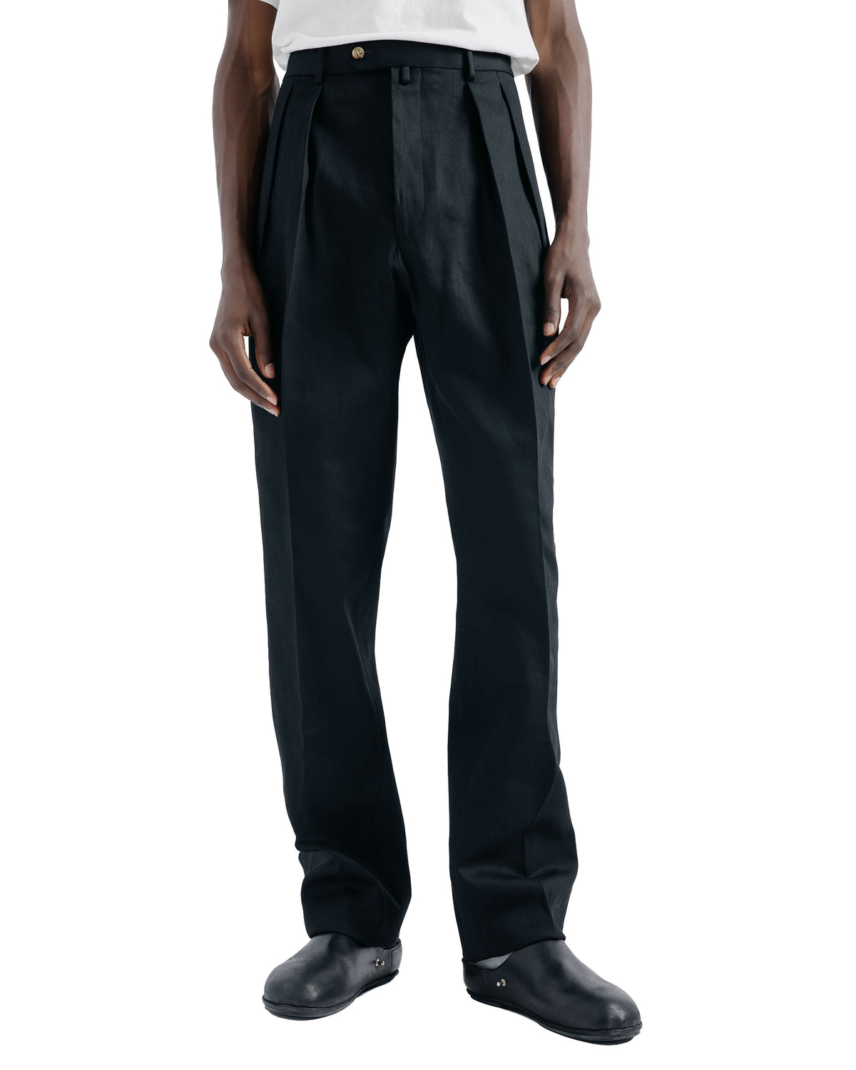 NEAT 11.5oz Natural Slub Denim Standard Black