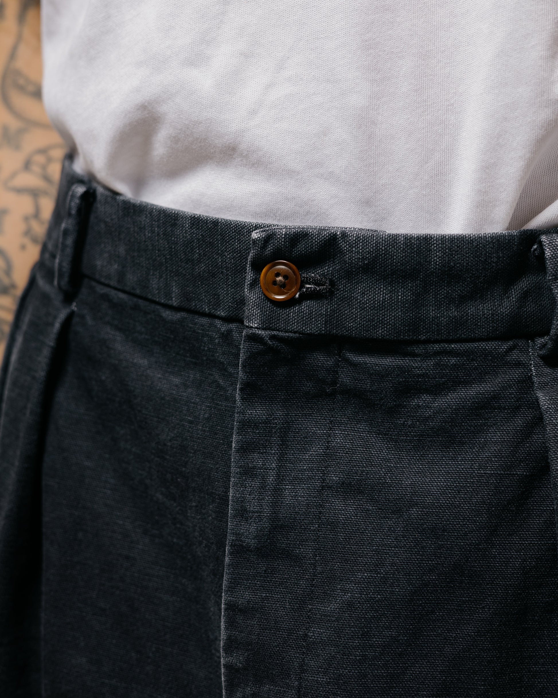 lost & found NEAT NEAT Vintage Duck Neat Chino Black