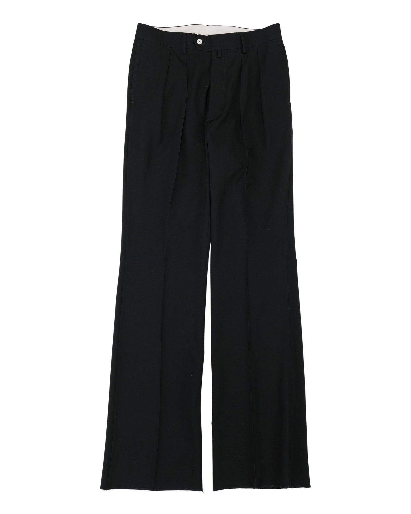 lost & found NEAT NEAT Wool Poplin Flare Black