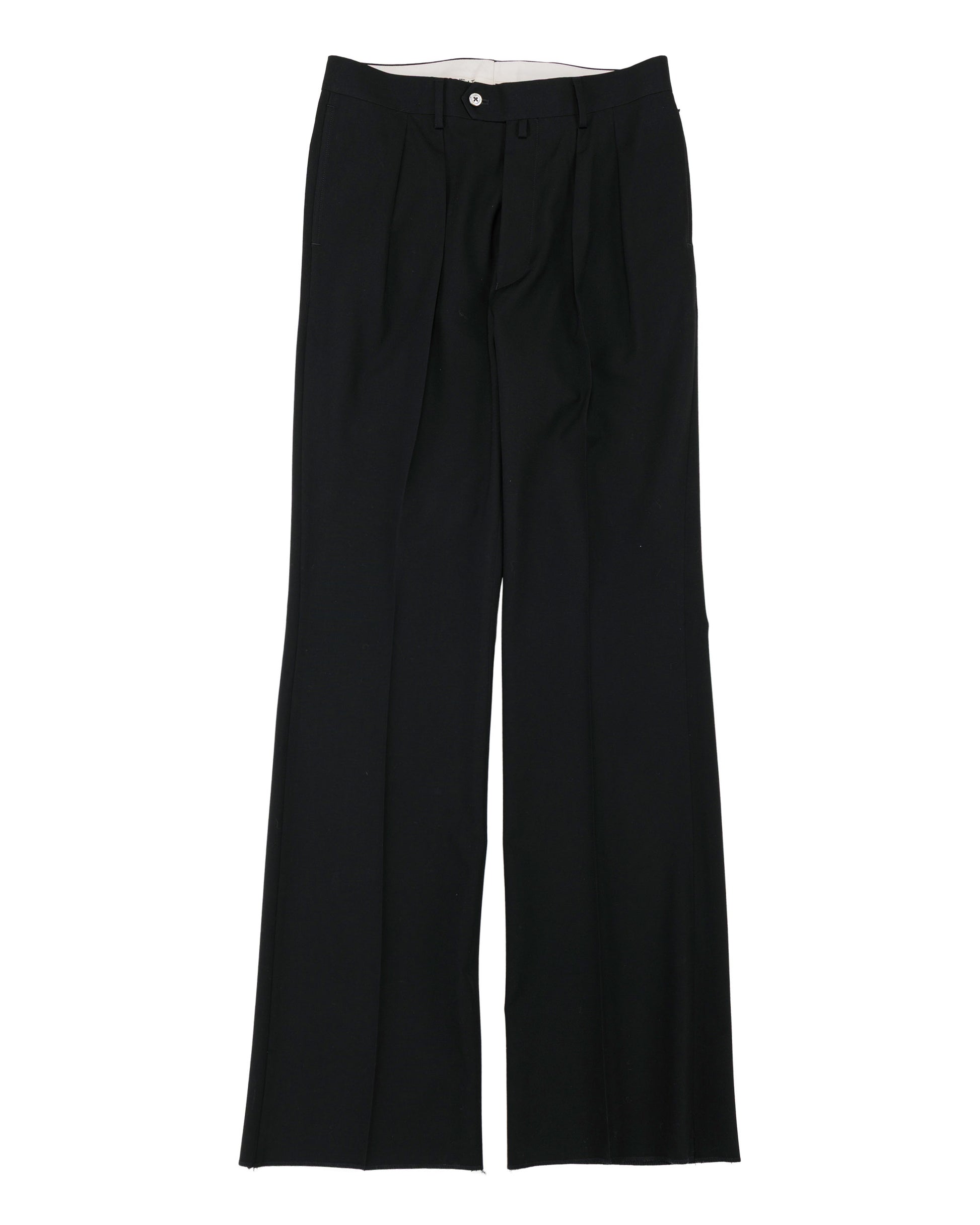 lost & found NEAT NEAT Wool Poplin Flare Black