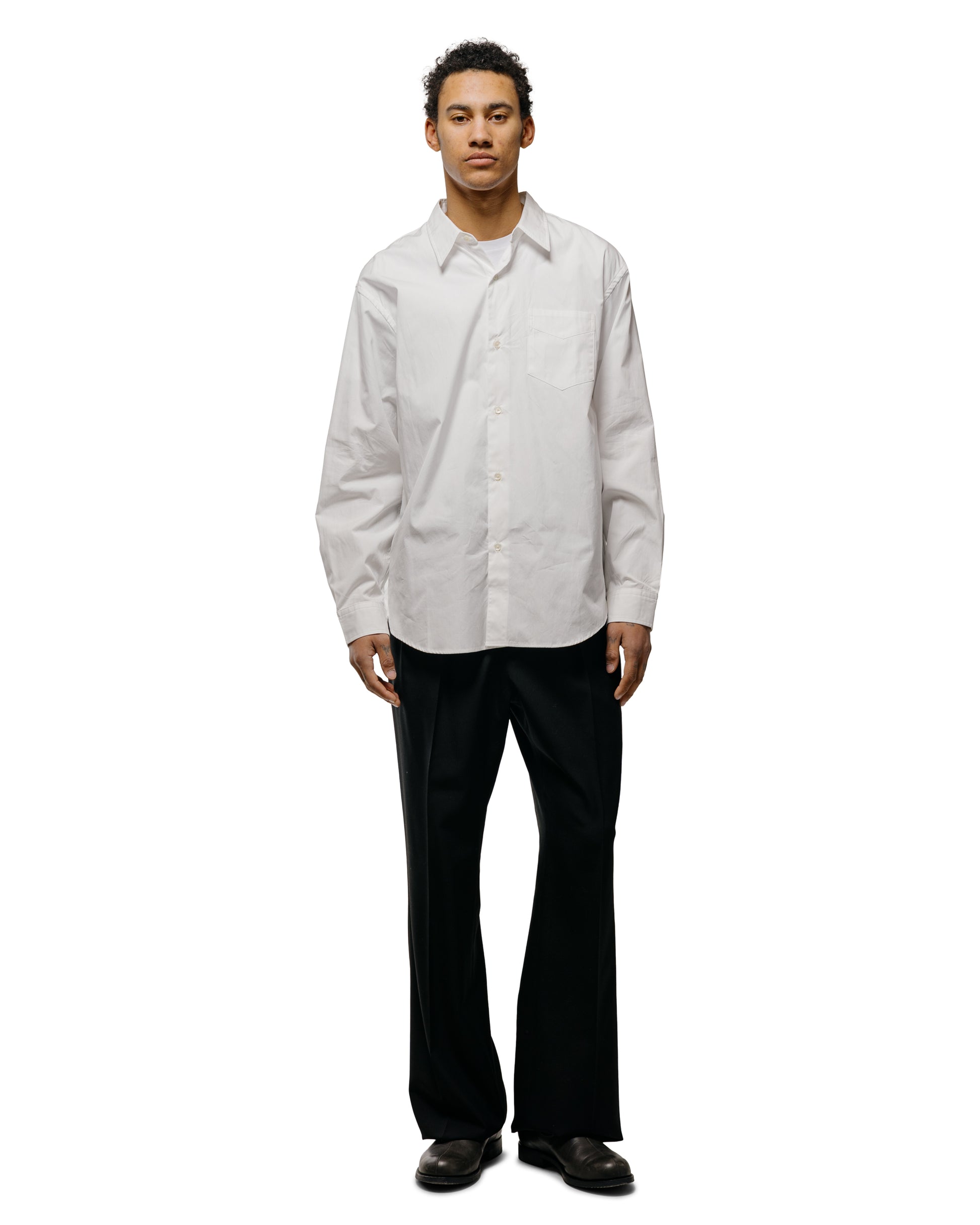 lost & found NEAT NEAT Wool Poplin Flare Black