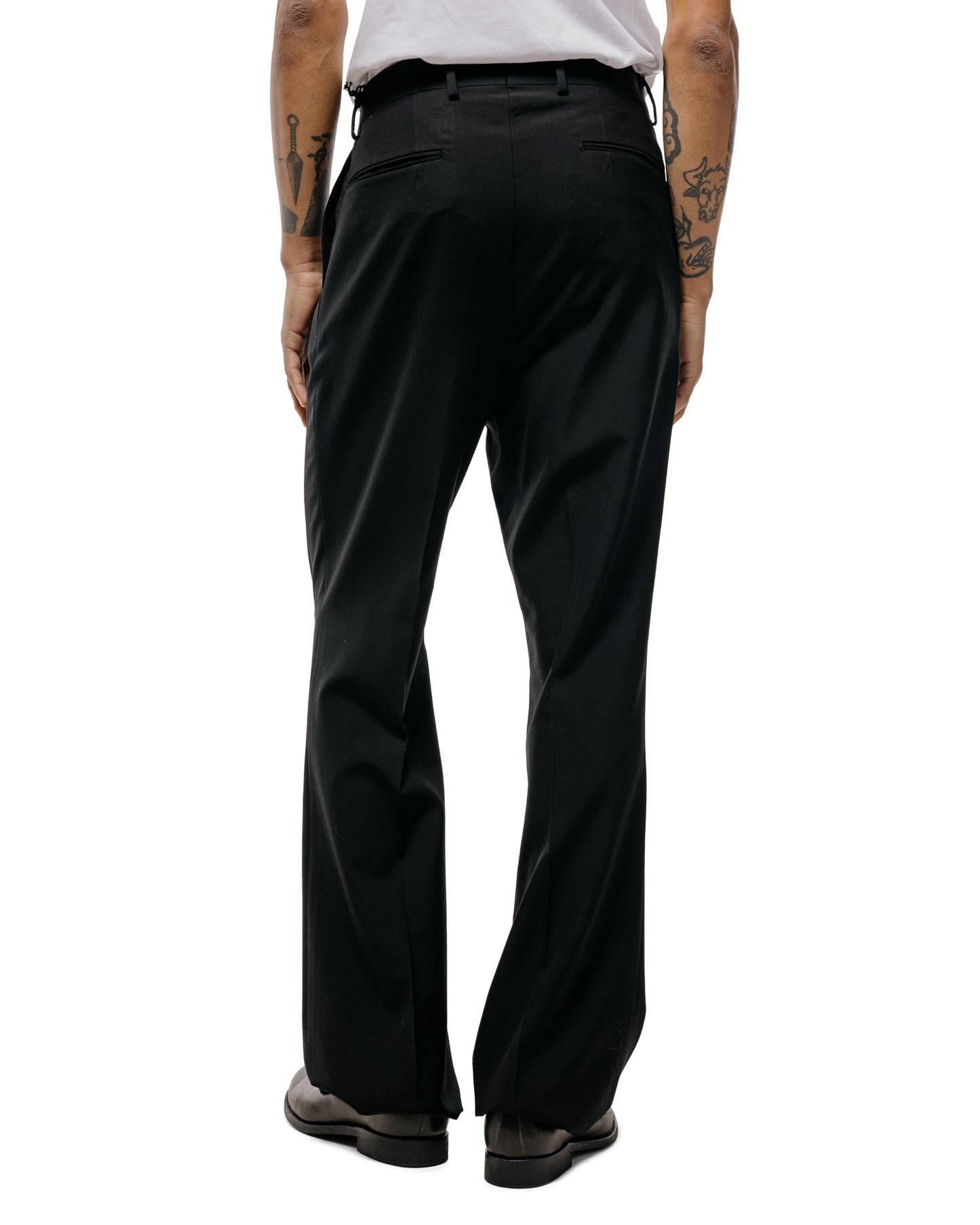 lost & found NEAT NEAT Wool Poplin Flare Black