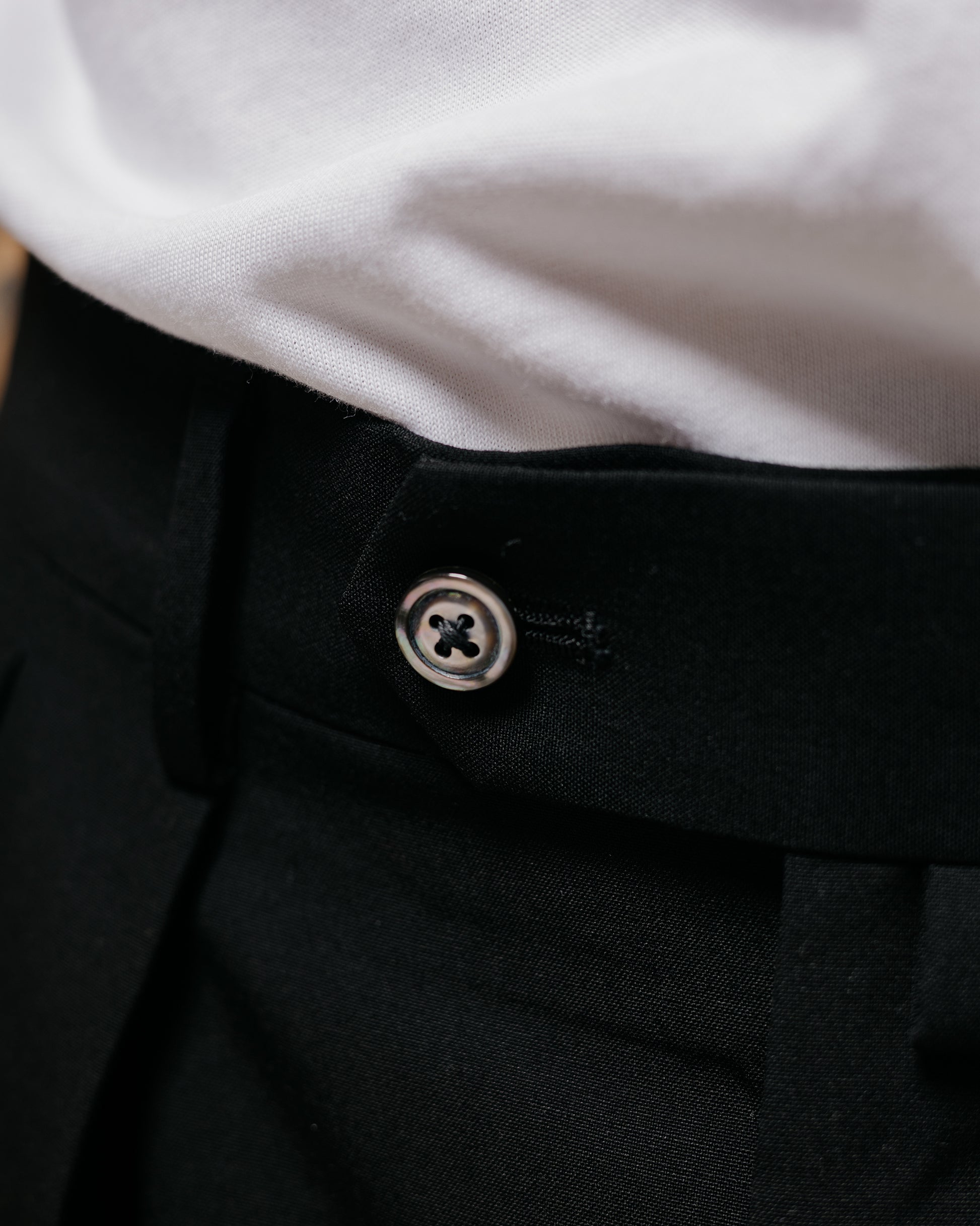 lost & found NEAT NEAT Wool Poplin Flare Black