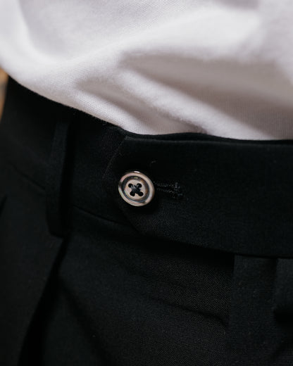 lost & found NEAT NEAT Wool Poplin Flare Black