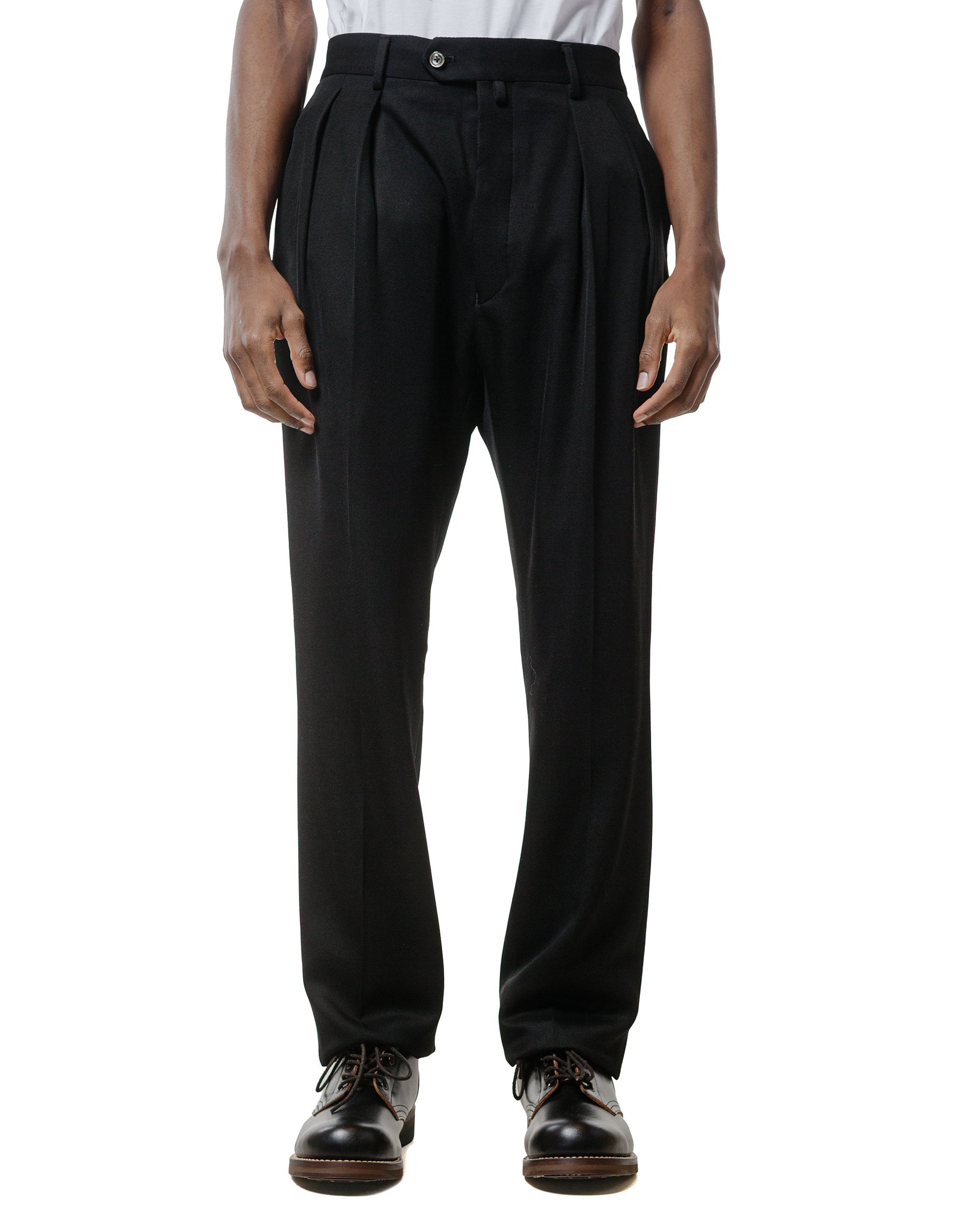 lost & found NEAT NEAT Wool Tricotine Standard Black