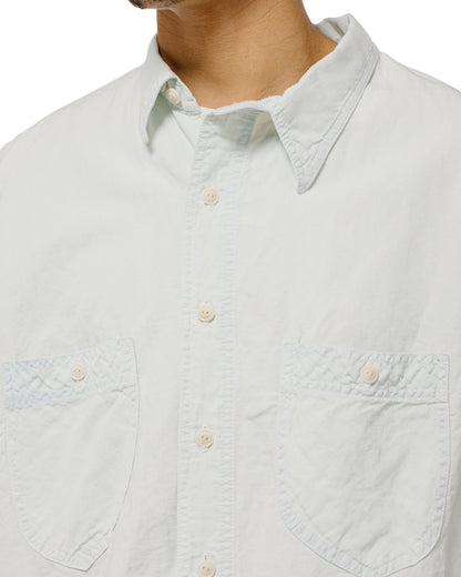 NICENESS Elmes Articulated Shirt Ice Blue