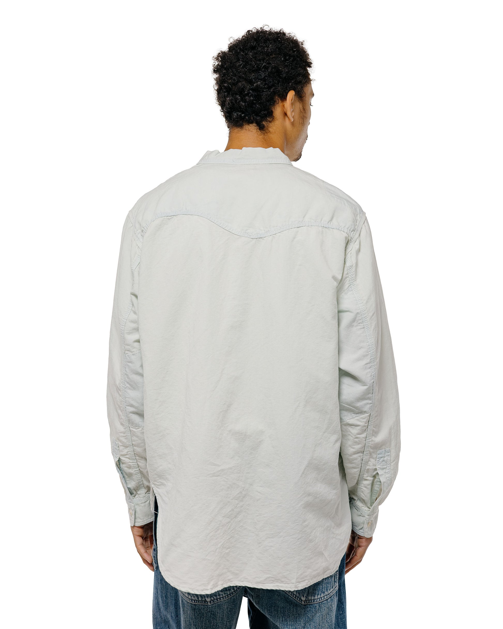 NICENESS Elmes Articulated Shirt Ice Blue