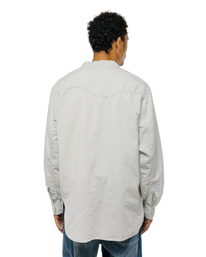 NICENESS Elmes Articulated Shirt Ice Blue