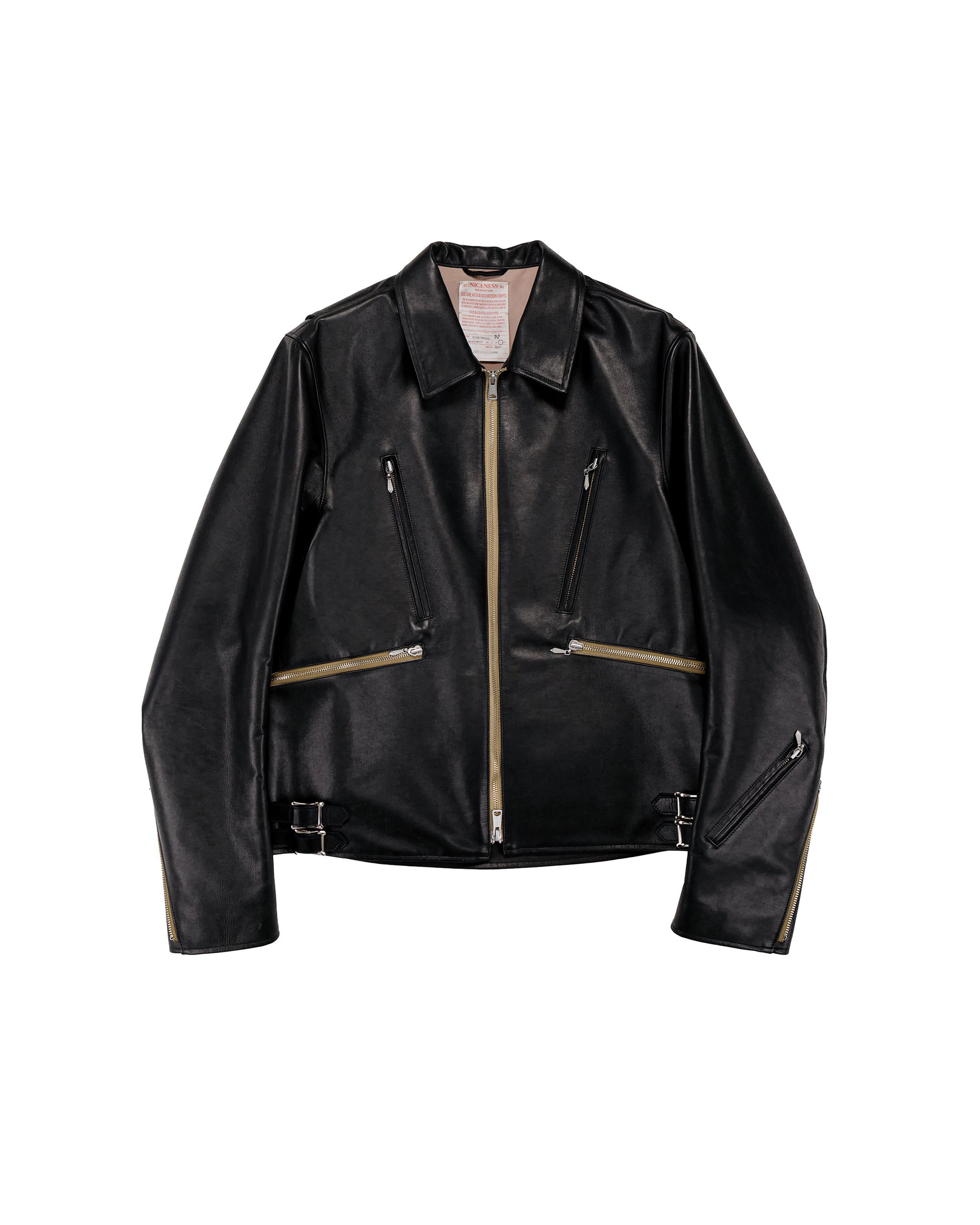 lost & found NICENESS NICENESS H.Haywood Horse Riders Jacket Black