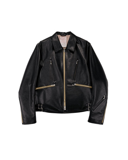 lost & found NICENESS NICENESS H.Haywood Horse Riders Jacket Black