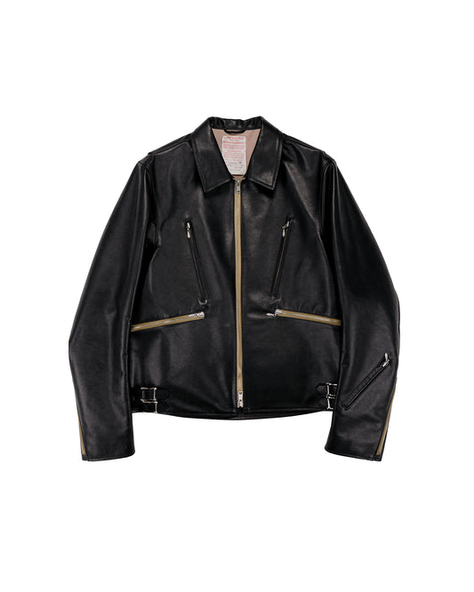 lost & found NICENESS NICENESS H.Haywood Horse Riders Jacket Black