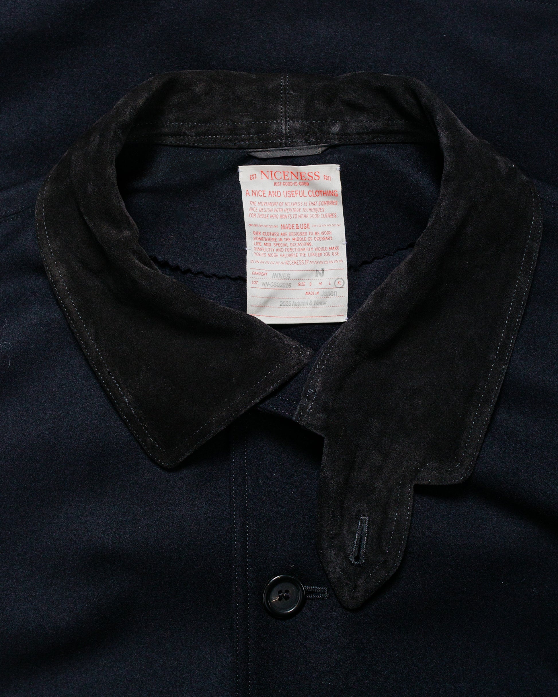 lost & found NICENESS NICENESS Innes Dark Navy