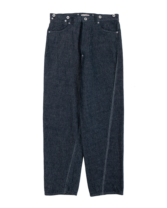 lost & found NICENESS NICENESS Sharky Raw Denim Twist Jeans Indigo