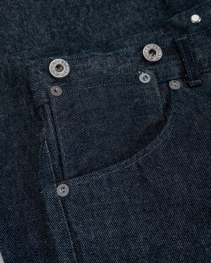 lost & found NICENESS NICENESS Sharky Raw Denim Twist Jeans Indigo