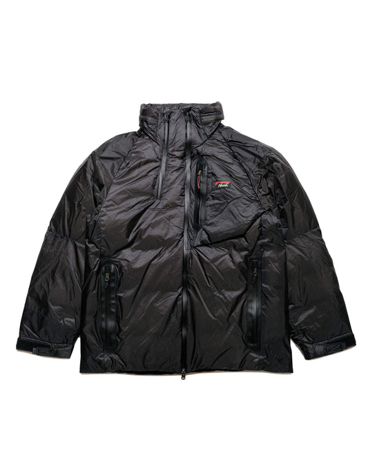 lost & found Nanga Nanga Aurora Tex Light Stand Collar Down Jacket Mikami Black