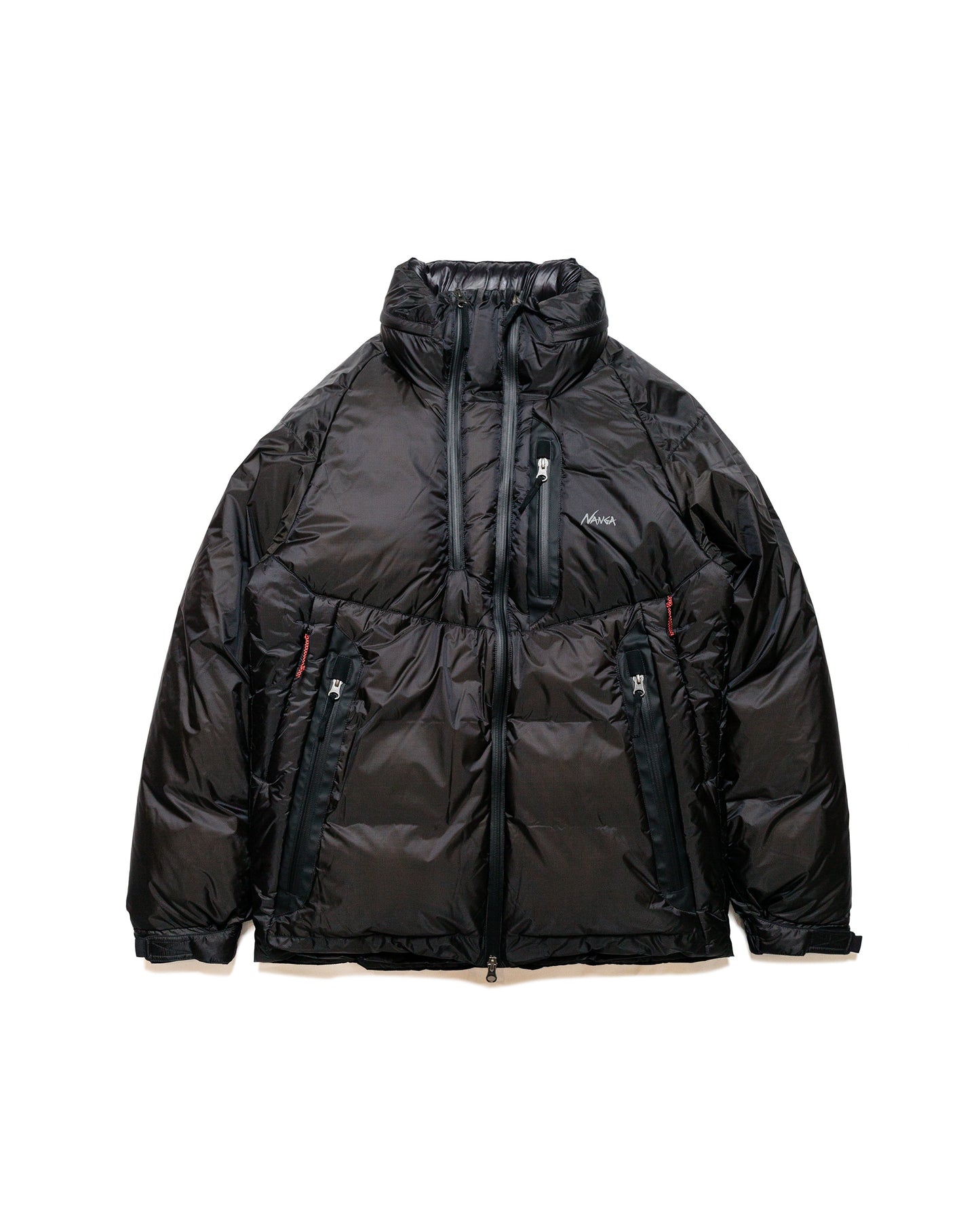 lost & found Nanga Nanga Aurora Light Stand Collar Down Jacket Black