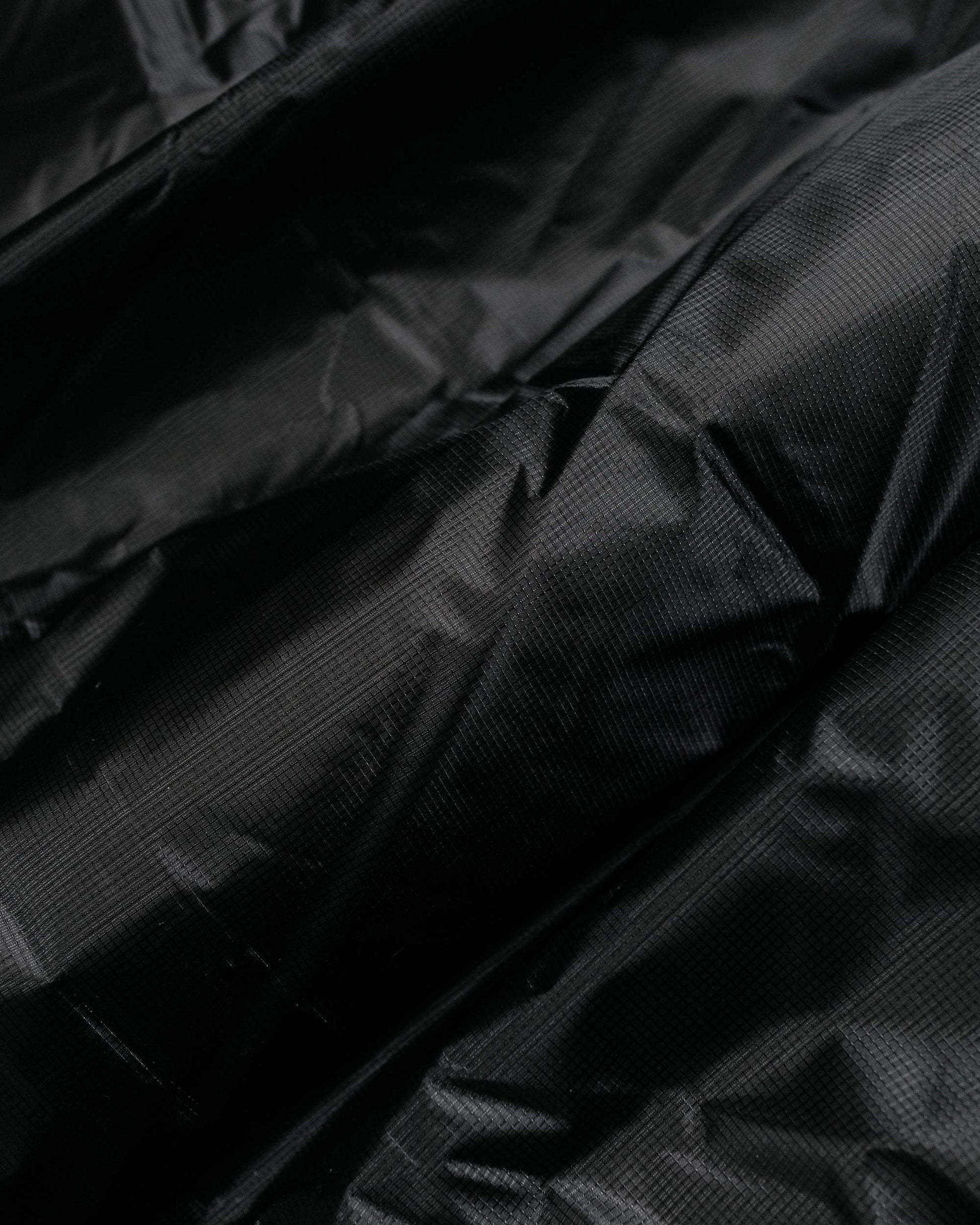 lost & found Nanga Nanga Aurora Tex Light Stand Collar Down Jacket Mikami Black