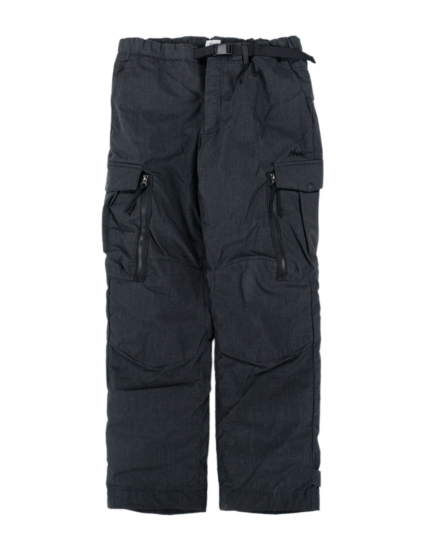 lost & found Nanga Nanga Hinoc Down Pants Charcoal