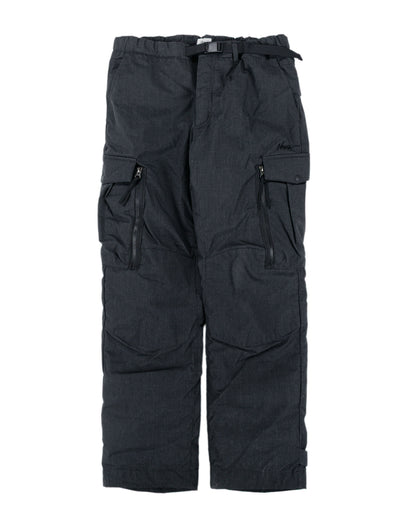 lost & found Nanga Nanga Hinoc Down Pants Charcoal