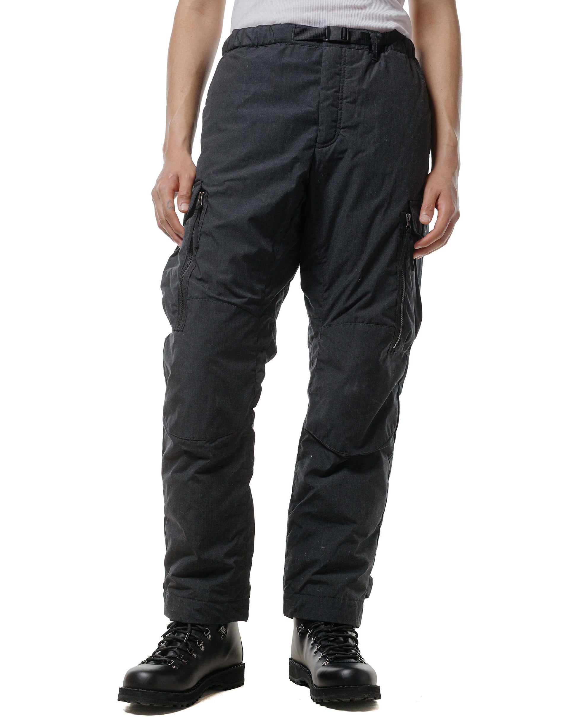 lost & found Nanga Nanga Hinoc Down Pants Charcoal