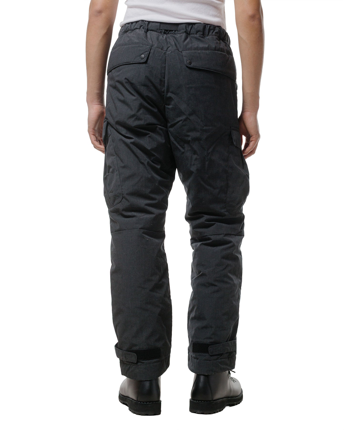 lost & found Nanga Nanga Hinoc Down Pants Charcoal
