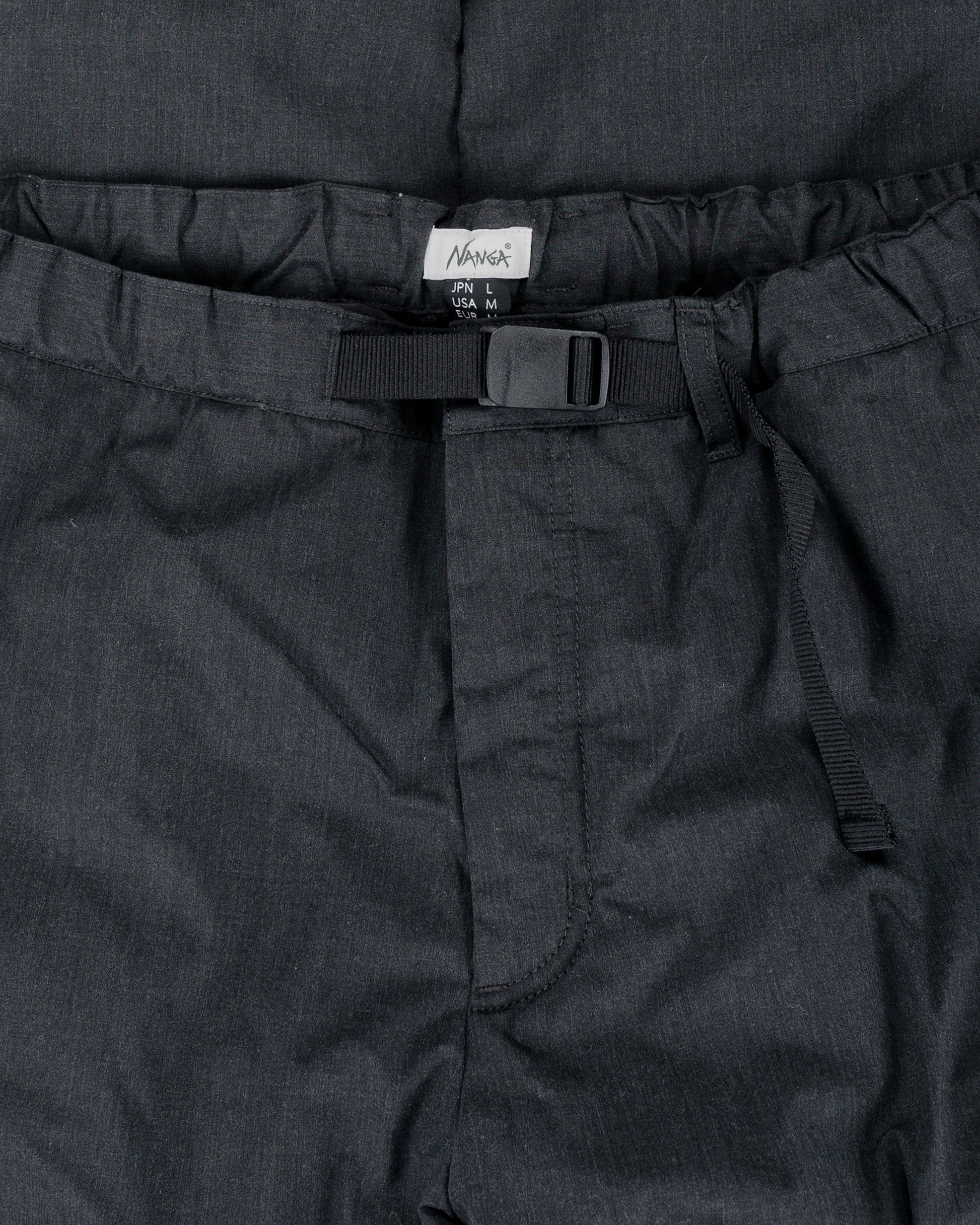 lost & found Nanga Nanga Hinoc Down Pants Charcoal