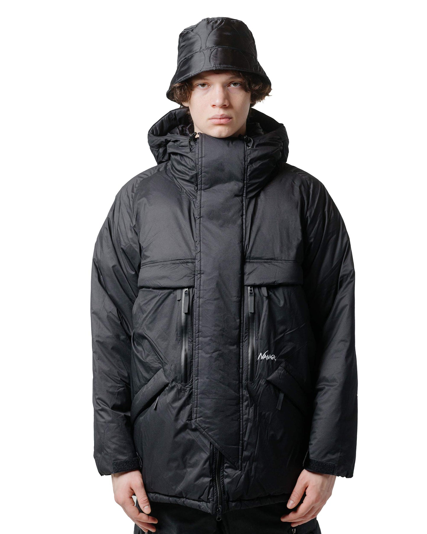 lost & found Nanga Nanga Mountain Belay Coat Black