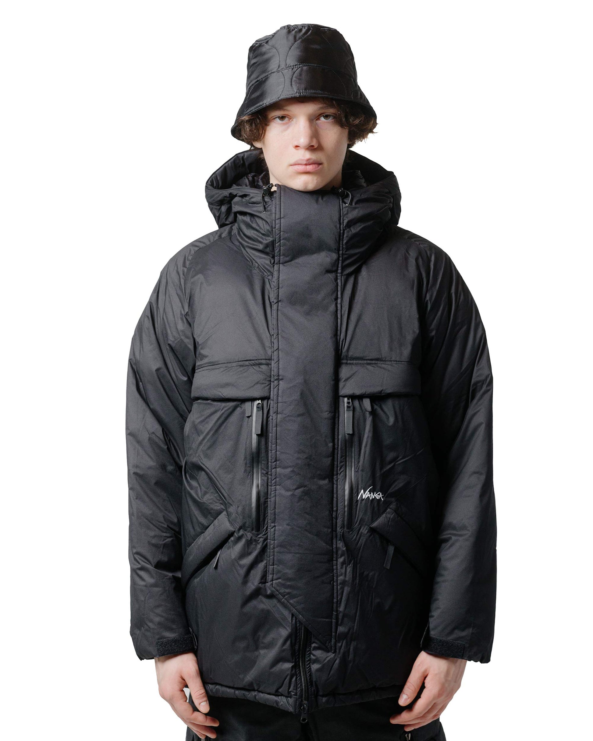 lost & found Nanga Nanga Mountain Belay Coat Black
