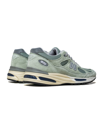 New Balance U991BB2 Sea Grass/Silver